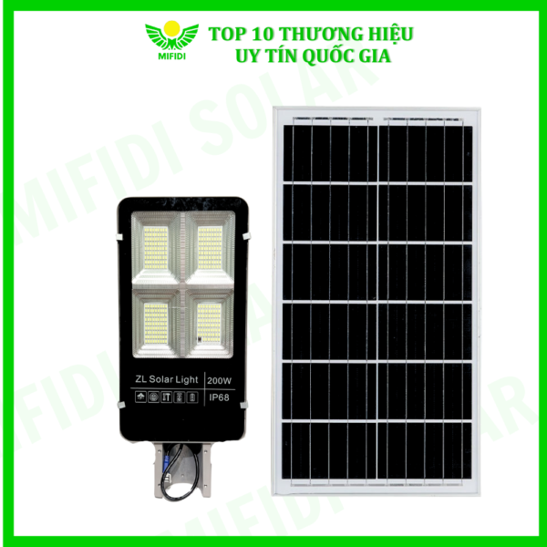 ĐÈn BÀn ChẢi 200w Ánh SÁng TrẮng NĂng LƯỢng MẶt TrỜi Mifidi Solar HiỆn ĐẠi, Cao CẤp