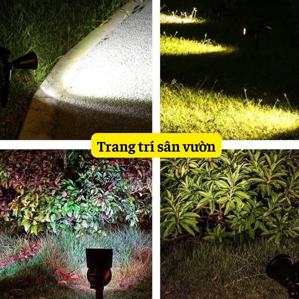 ĐÈn Pha CẮm CỎ Mifidi Solar LoẠi 18 Led Cao CẤp