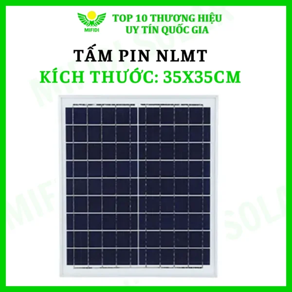 TẤm Pin NĂng LƯỢng MẶt TrỜi Mifidi Solar Size 35x35cm