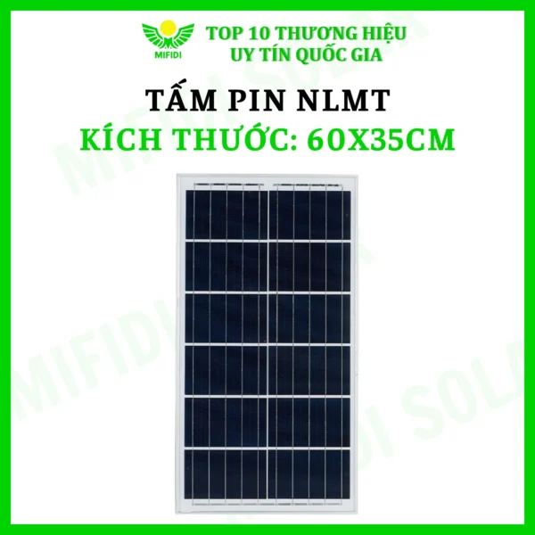 TẤm Pin NĂng LƯỢng MẶt TrỜi Mifidi Solar Size 60x35cm