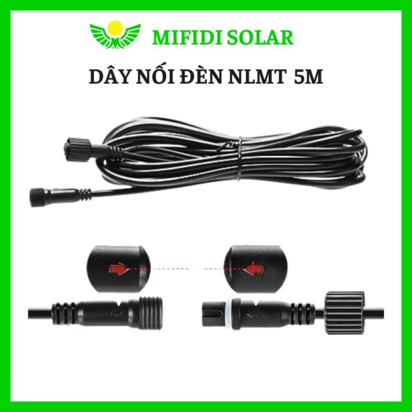 DÂy NỐi ĐÈn NĂng LƯỢng MẶt TrỜi Mifidi Solar