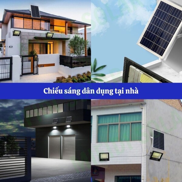 (tẤm Pin Mono) ĐÈn Pha BÁo Pin NĂng LƯỢng MẶt TrỜi Mifidi Solar 200w Ánh SÁng VÀng HiỆn ĐẠi, Cao CẤp