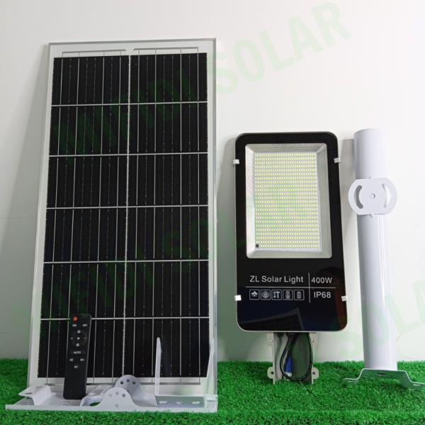 (tẤm Pin Mono) ĐÈn BÀn ChẢi 400w Ánh SÁng TrẮng NĂng LƯỢng MẶt TrỜi Mifidi Solar HiỆn ĐẠi, Cao CẤp