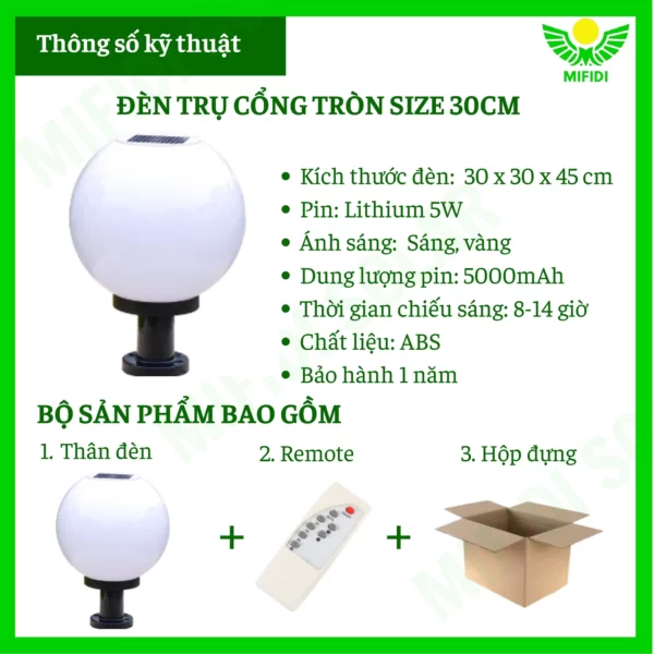 Den Hinh Tron 30cm.webp