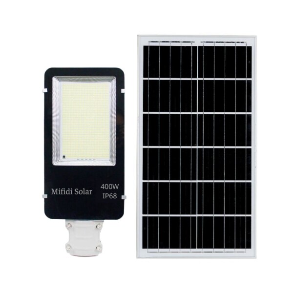 (tẤm Pin Mono) ĐÈn BÀn ChẢi 400w Ánh SÁng TrẮng NĂng LƯỢng MẶt TrỜi Mifidi Solar HiỆn ĐẠi, Cao CẤp