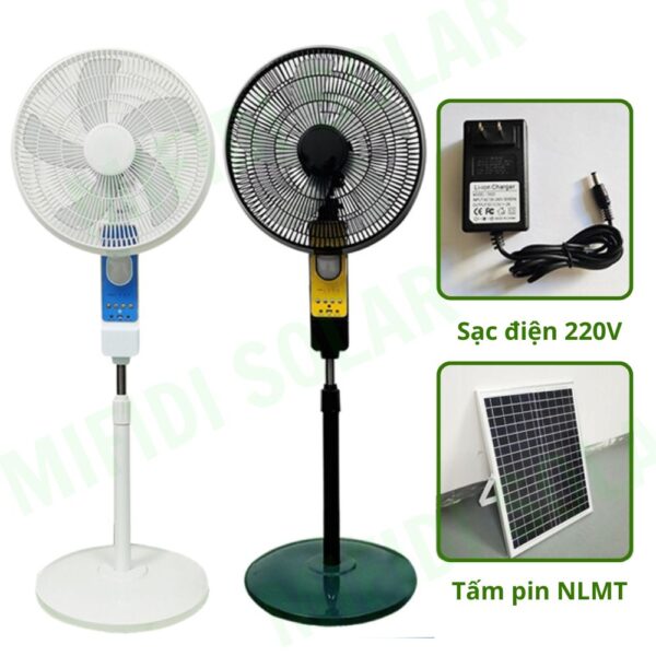 QuẠt ĐỨng D318 CÓ Remote NĂng LƯỢng MẶt TrỜi Mifidi Solar Cao CẤp